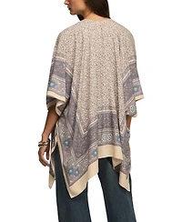 Lucky Brand Women's Printed Pull-On Kimono