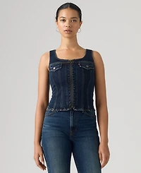 Levi's Women's Vintage-Like Front-Zip Vest