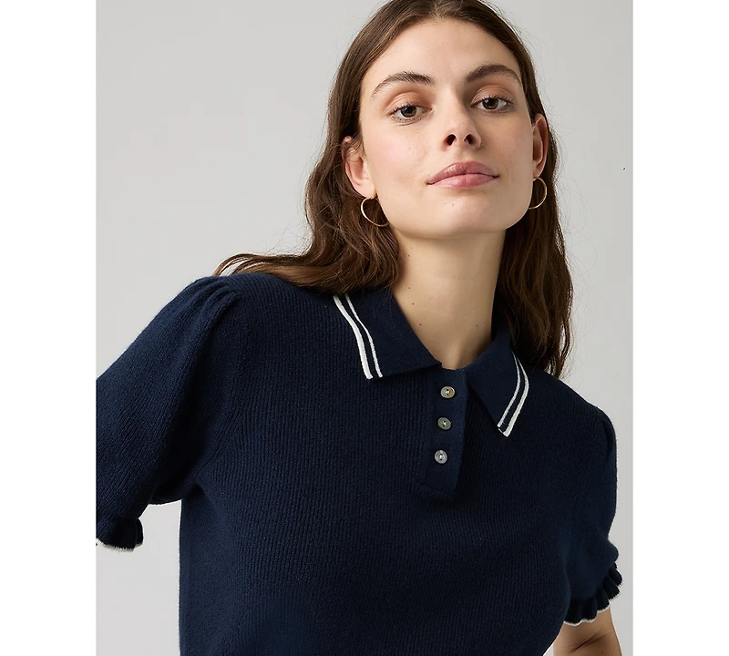 Levi's Women's Short-Sleeve Pull-On Polo Shirt