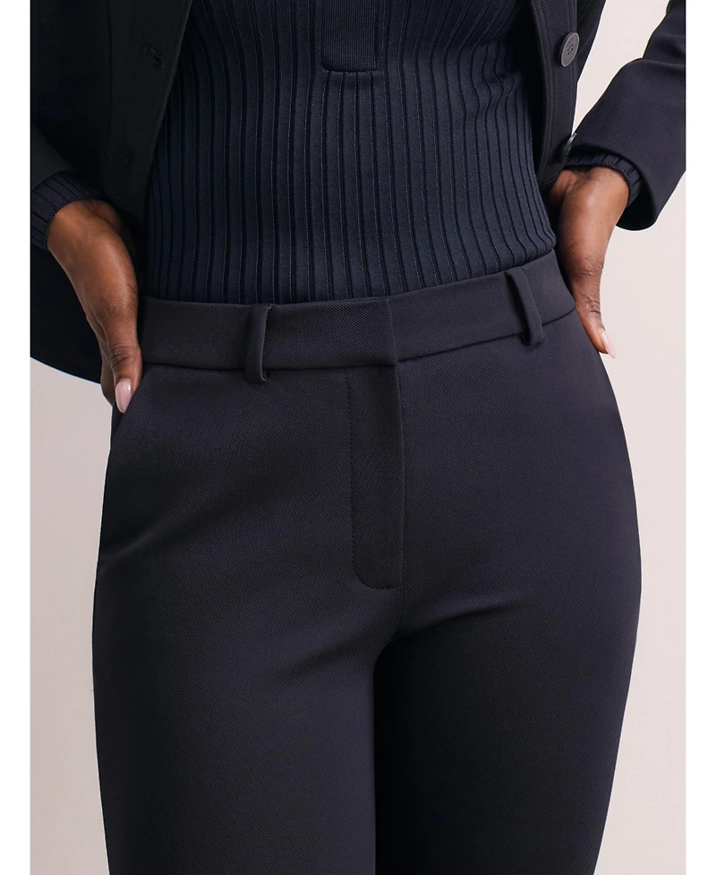 The Fold Women's Hatfield 4-Way Stretch Slim Trousers