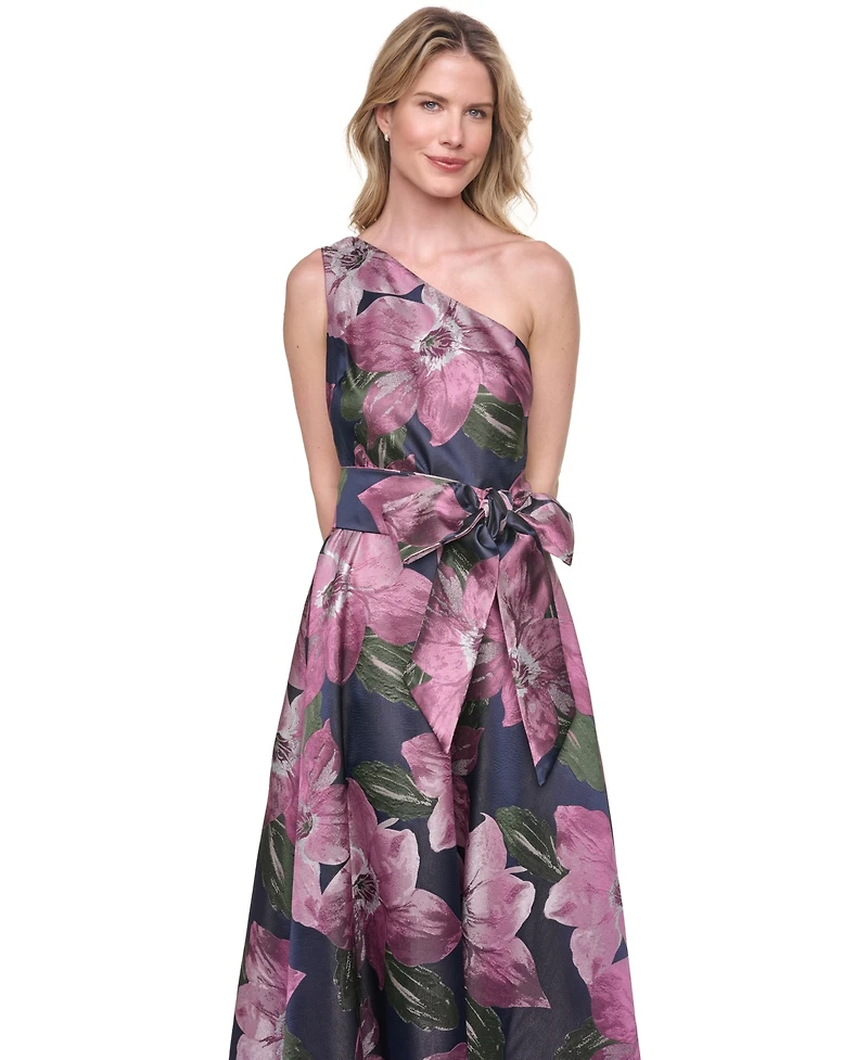 Eliza J Women's One-Shoulder Ball Gown