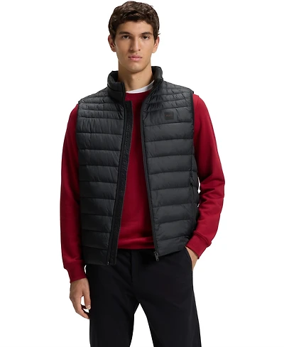 Boss by Hugo Boss Men's Packable Slim-Fit Gilet Jacket