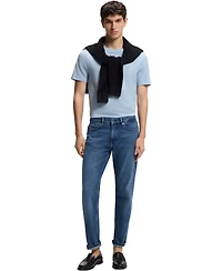 Boss by Hugo Boss Men's Bubble-Jacquard Structure T-shirt