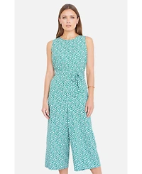 Yumi Women's Ditsy Culotte Jumpsuit