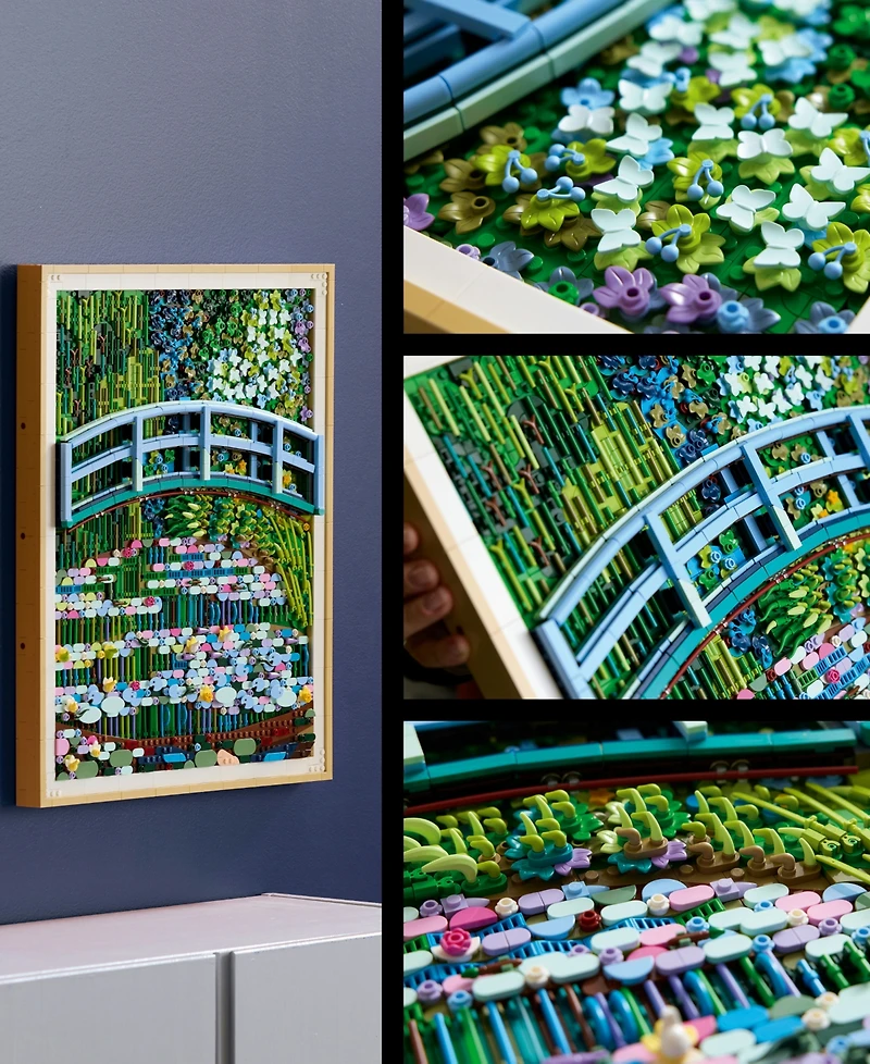 Lego Art Claude Monet Bridge Over a Pond of Water Lilies 31220 Building Set