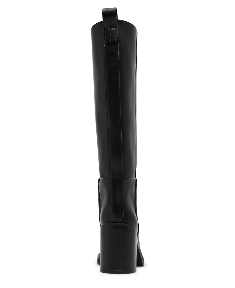 Madden Girl Women's Cordelia Platform Tall Block Heel Boots