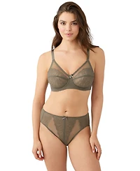 Wacoal Women's Retro Chic Full-Figure Underwire Bra 855186, Up To J Cup