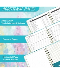 Gnuadz 2026-2029 Monthly Planner 3-Year Tabs Notes Pocket
