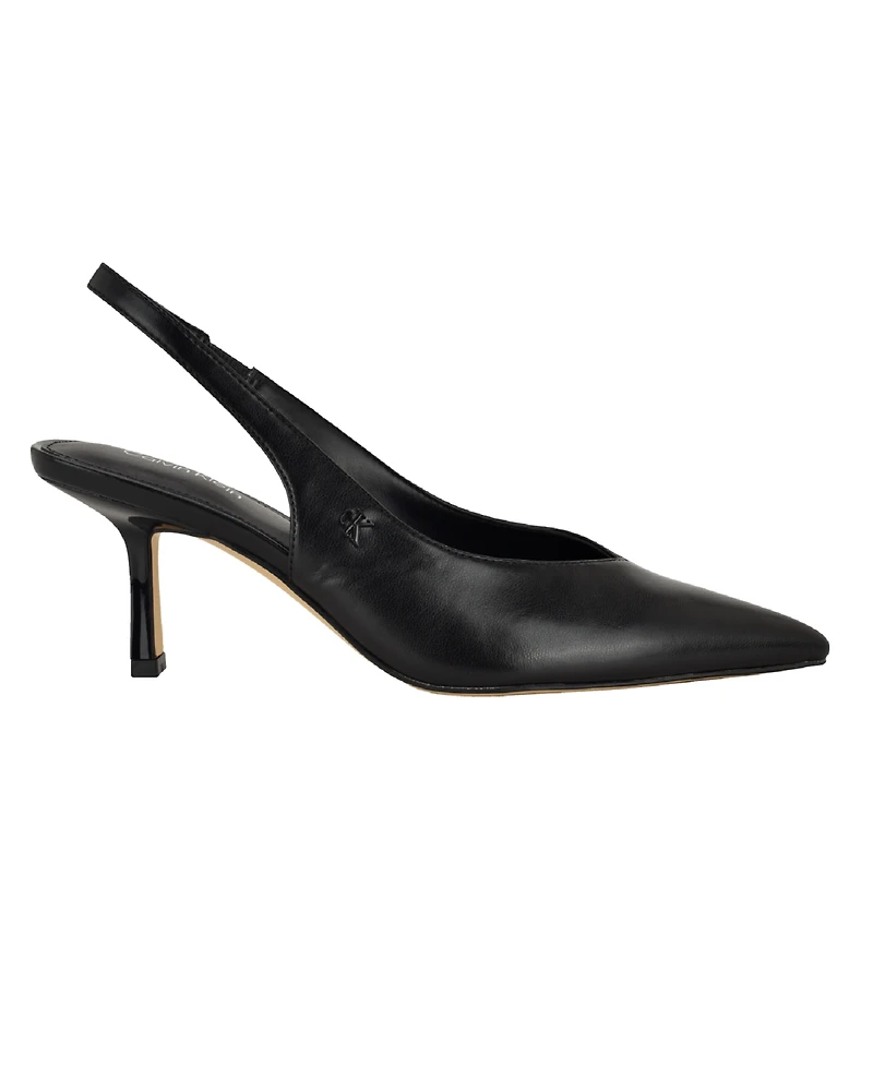 Calvin Klein Women's Chellie Kitten Heel Slingback Dress Pumps