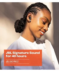 Jbl Live Pro 2 True Wireless Adaptive Noise Cancelling Earbuds, 40Hr Playtime, 6 Beamforming Mics