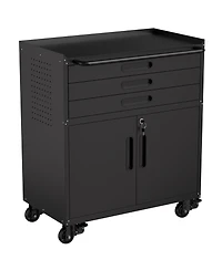 Viyet 34" Rolling Metal Tool Cabinet