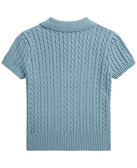 Polo Ralph Lauren Girls' 2T-6X Mini-Cable Sweater