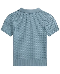 Polo Ralph Lauren Girls' 7-16 Mini-Cable Sweater