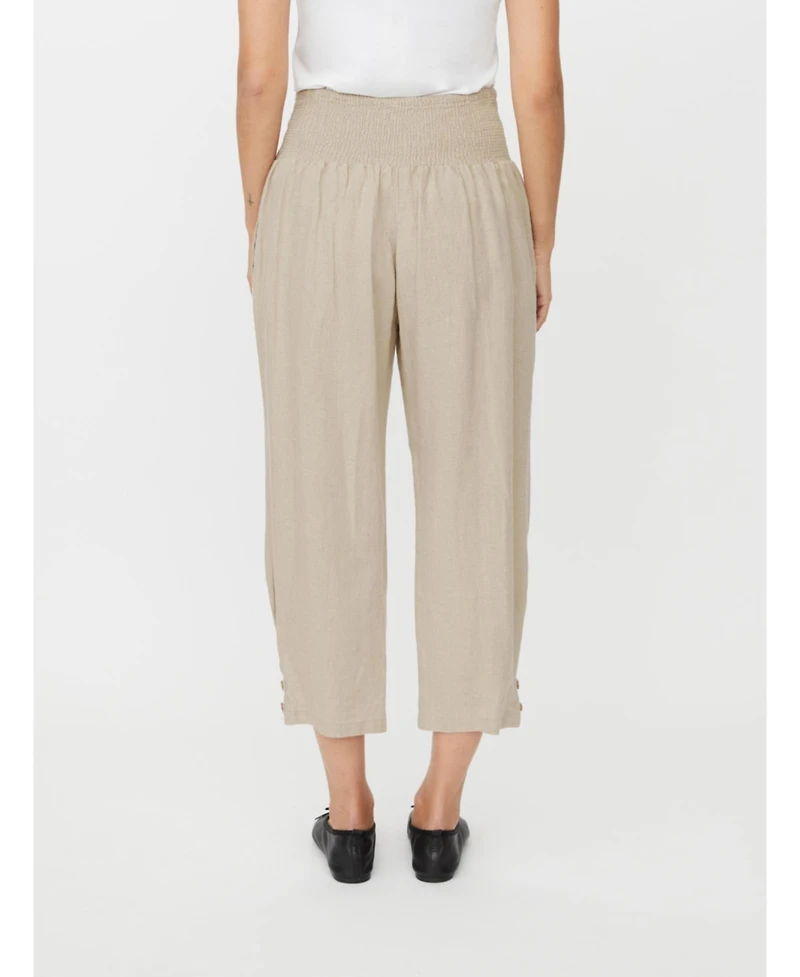 Masai Copenhagen Women's MaPenna Cropped Linen Trousers