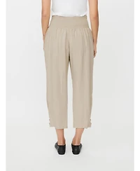 Masai Copenhagen Women's MaPenna Cropped Linen Trousers