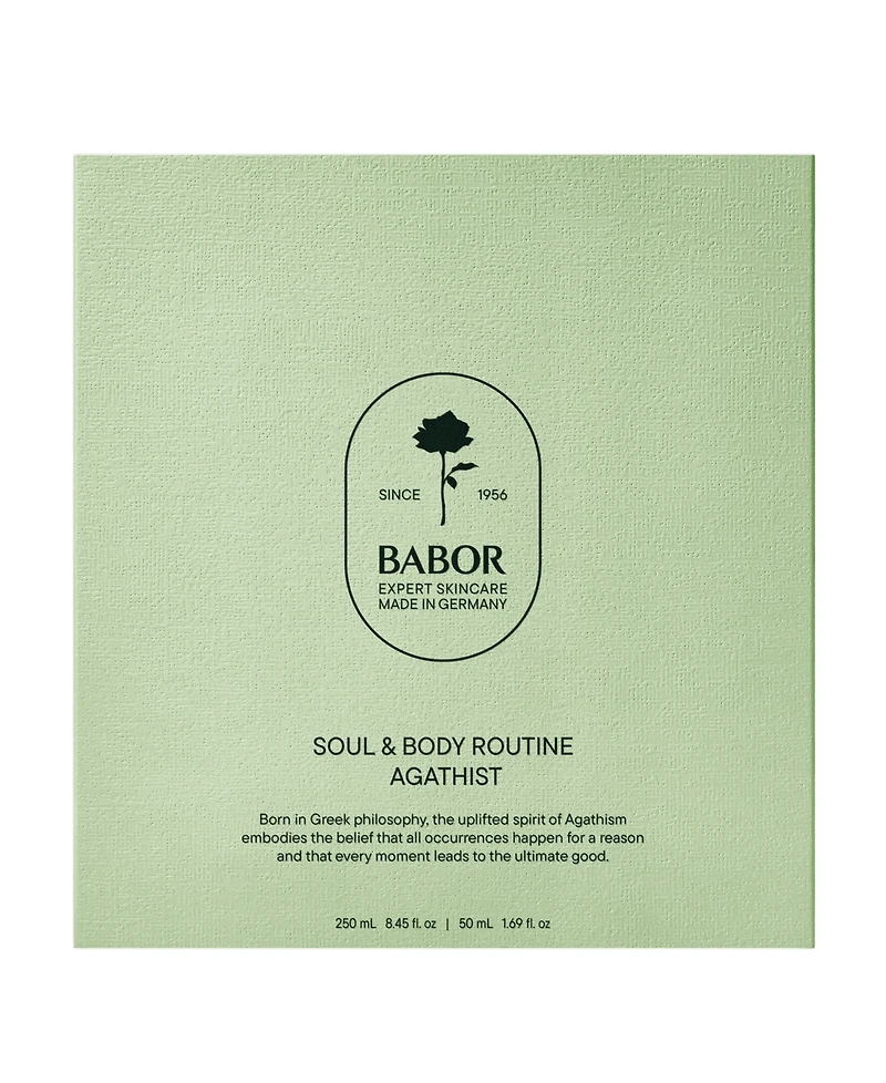 Babor 2-Piece Soul & Body Grounding Routine Body Lotion and Shower Gel Gift Set
