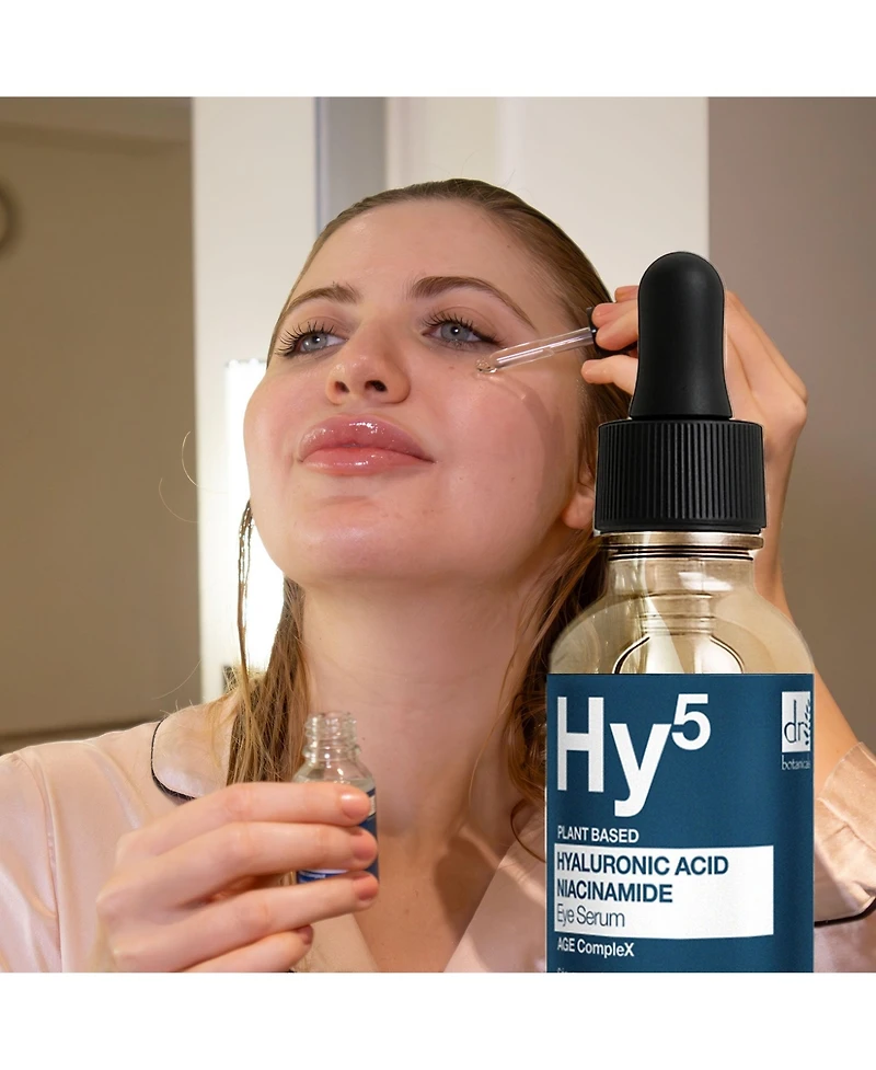 Dr. Botanicals Hyaluronic Acid 5 Percentage and Niacinamide 5 Percentage Eye Serum 15milliliter