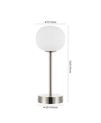 Natalia Modern Minimalist Iron Rechargeable Integrated Led Table Lamp