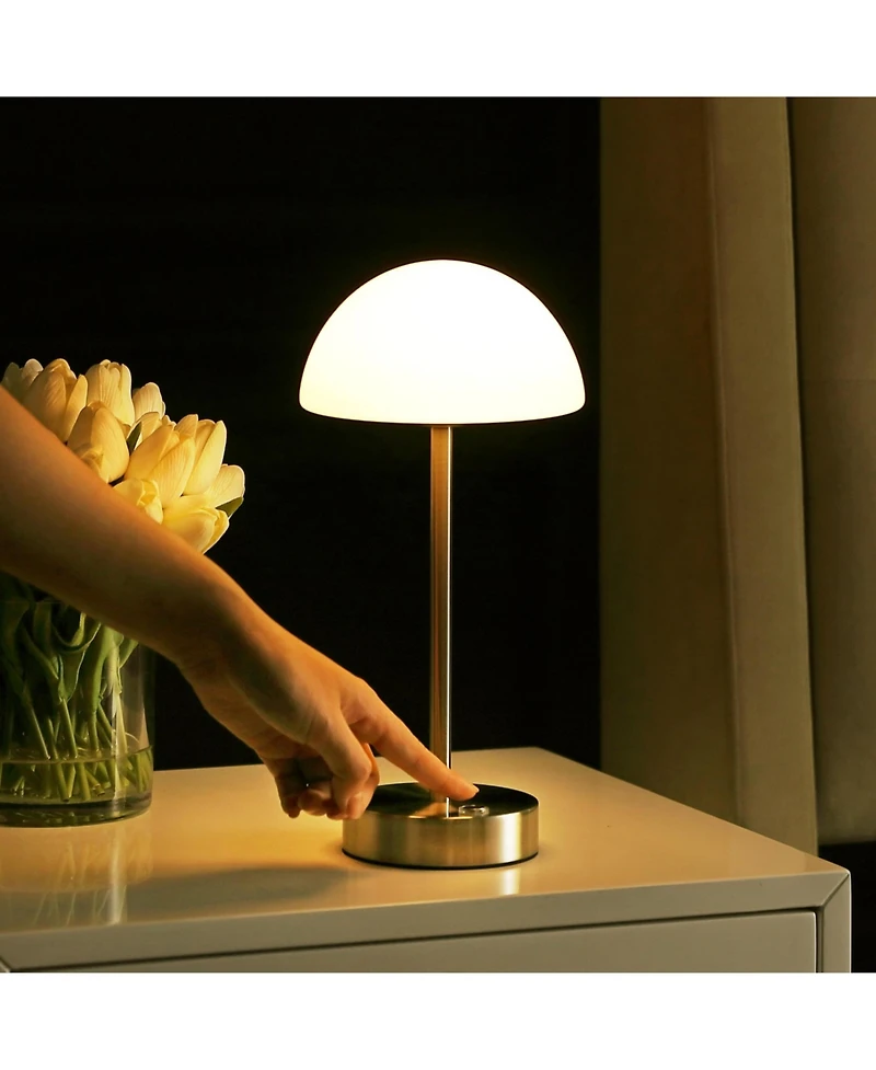 Xavier Modern Minimalist Iron Rechargeable Integrated Led Table Lamp