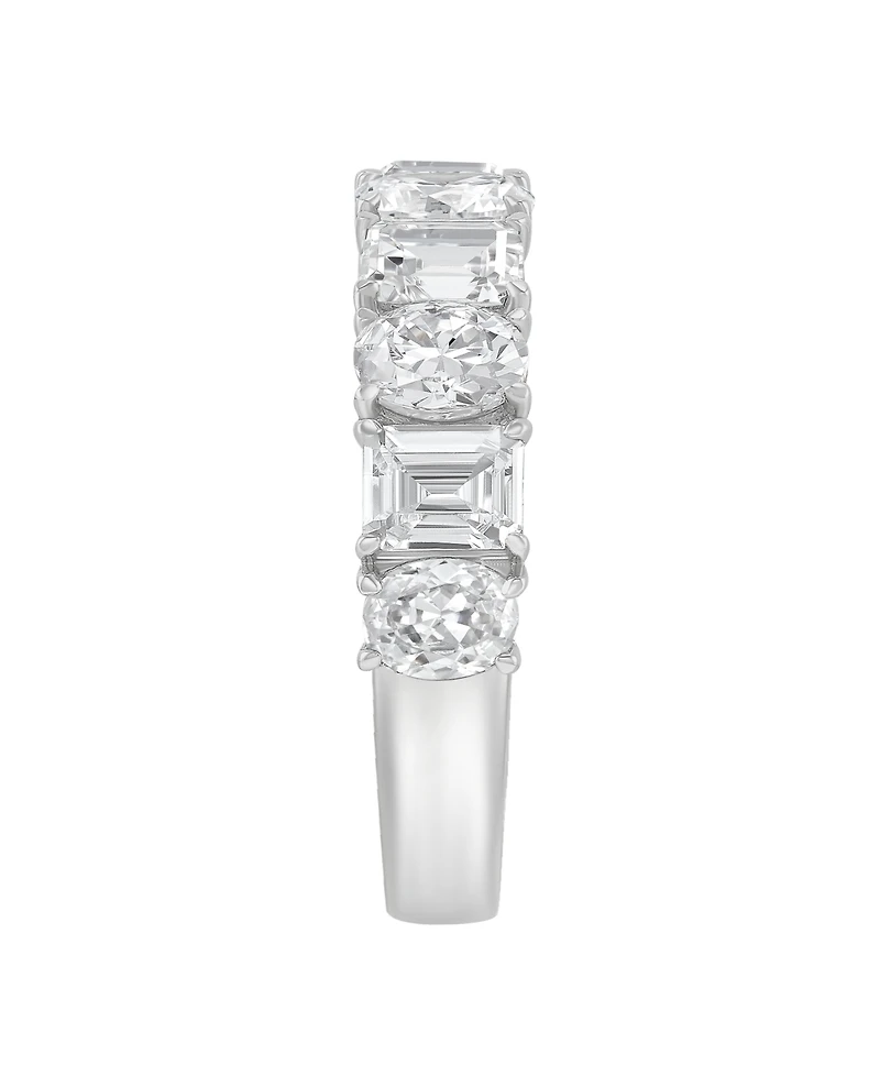 Macy's Igi Certified Lab Grown Diamond Band Ring (3 ct. t.w.) 14k White or Yellow Gold