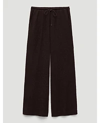 Hush Women's Aria Textured Jersey Wide Leg Pants