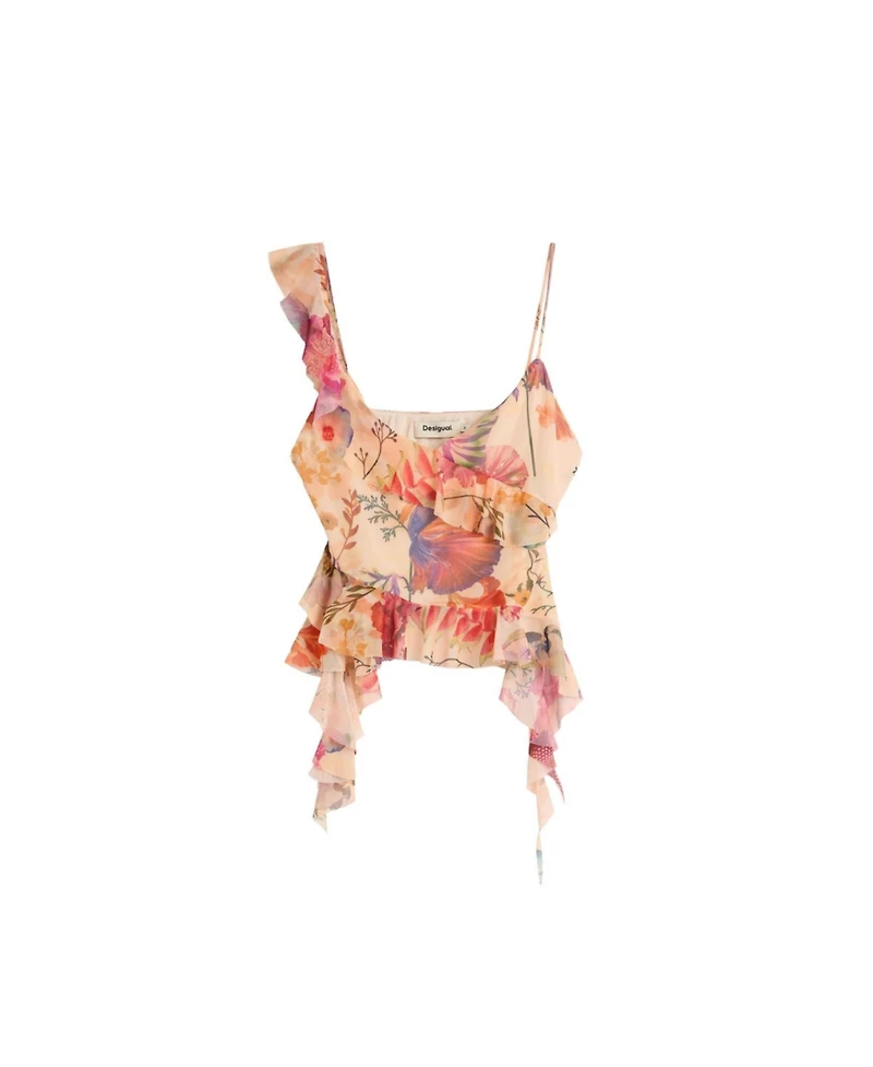 Desigual Women's T-shirt Designed by Mr. Christian Lacroix