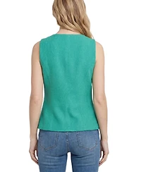 Ny Collection Women's Sleeveless V-Neck Vest
