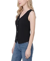 Ny Collection Women's Sleeveless V-Neck Vest