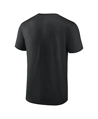 Fanatics Mto Label Men's Black Pittsburgh Pirates Best Dad Ever T-Shirt