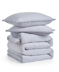Closeout! Ugg Avery Plush Reversible 2-Pc. Comforter Set, Twin/Twin Xl