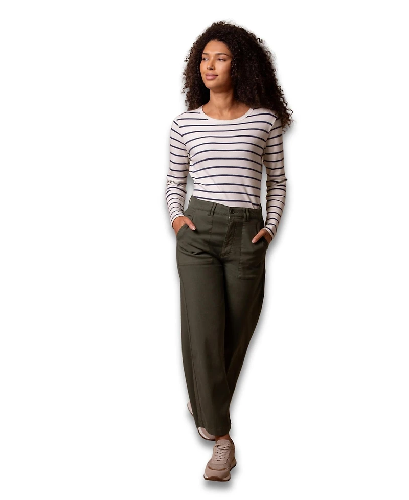 Celtic & Co. Women's Wide Leg Pleat Front Pant