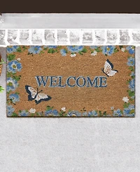 Laura Ashley Decorative Coir Doormat, 30" x 17.5"