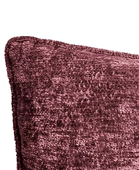 Edie@Home Delmonico Chenille Lumbar Decorative Pillow, 14" x 22"
