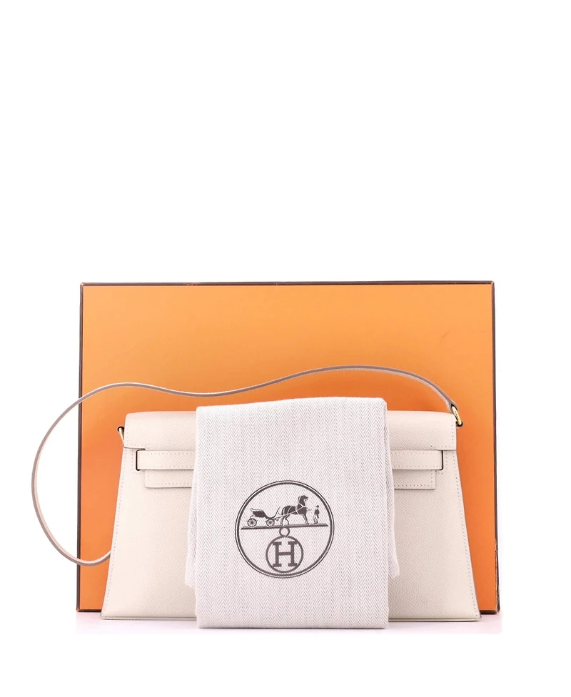 Pre-Owned HERMES Kelly Elan Shoulder Bag Epsom