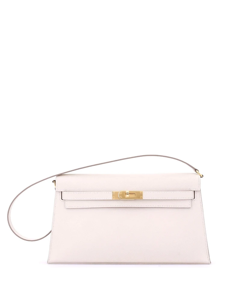 Pre-Owned HERMES Kelly Elan Shoulder Bag Epsom