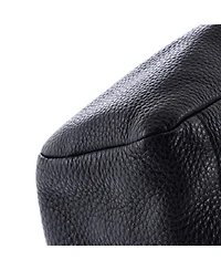 Pre-Owned Prada Triangle Logo Embossed Side Zip Shoulder Bag Vitello Daino