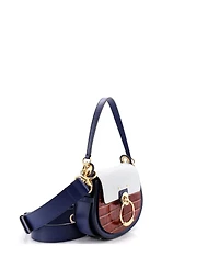 Pre-Owned Chloe Small Tess Bag and Embossed Leather