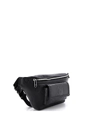 Pre-Owned Gucci Front Pocket Belt Bag Jumbo Gg Embossed Leather