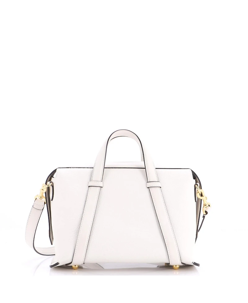 Pre-Owned Fendi Medium 365 Boston Bag Leather