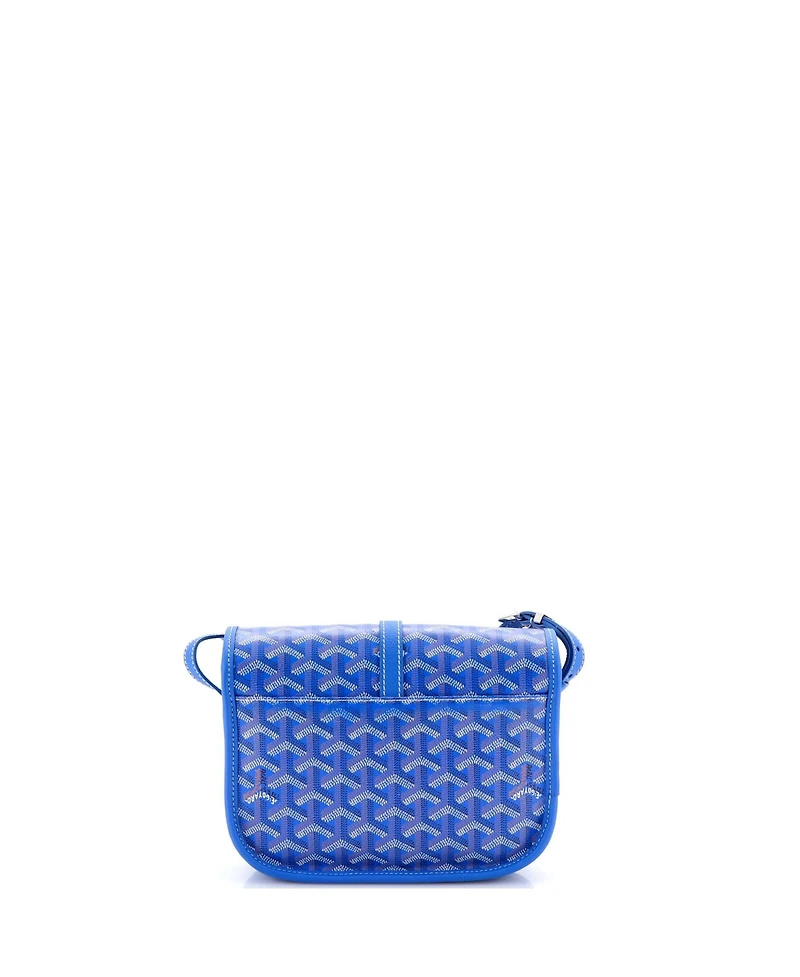 Pre-Owned Goyard Pm Belvedere Iii Messenger Bag Coated Canvas with Leather