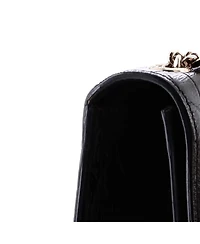 Pre-Owned Saint Laurent Medium Classic Monogram Tassel Crossbody Bag Embossed Leather