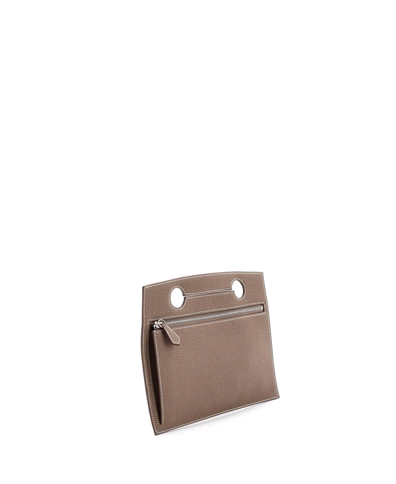 Pre-Owned HERMES 20 Backpocket Pouch Togo