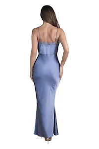 Oasis Women's Satin Maxi Bridesmaid Dress