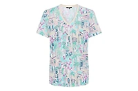 Olsen Women's Italian Villa Print T-Shirt