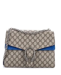 Pre-Owned Gucci Medium Dionysus Bag Gg Coated Canvas