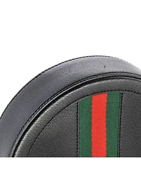 Pre-Owned Gucci Mini Ophidia Round Shoulder Bag Leather