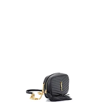 Pre-Owned Saint Laurent Mini Lou Camera Bag Matelasse Chevron Leather