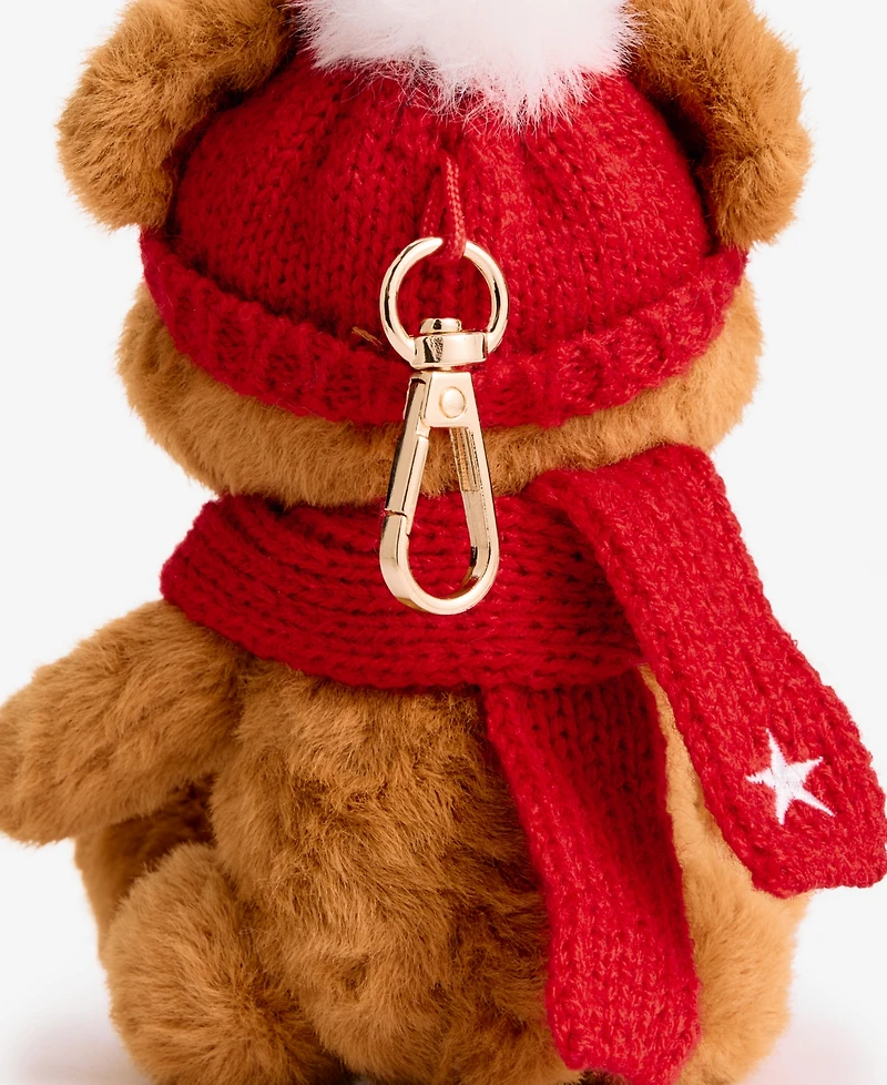 Macy's 100th Thanksgiving Day Parade Plush Billie Brightpaw Bear Bag Charm, Macy's Exclusive