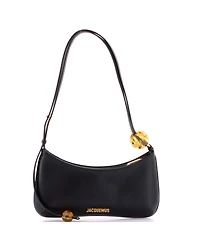 Pre-Owned Jacquemus Le Bisou Perle Shoulder Bag Leather