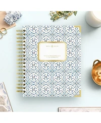 Gnuadz Casa Bella 2026-2027 Academic Daily Planner Wirebound Tabs Pocket Stickers Ruler